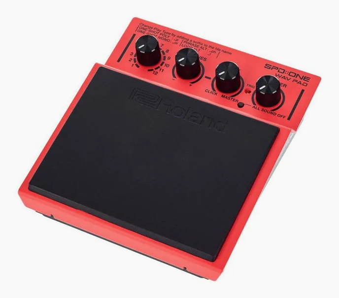 Roland SPD::ONE Wav, de face sur fond neutre