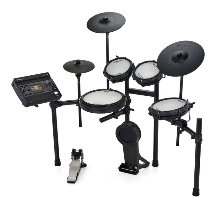 Roland TD313 V-Drum Kit, vue de près, de face