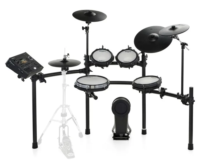 Roland TD513 V-Drum Kit, vue de profil, photo 2
