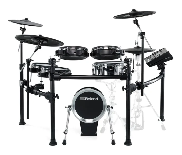 Roland TD713 V-Drums Kit, vue de trois quarts, photo 4