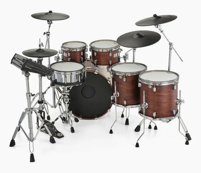 Roland VAD716-SW E-Drum Set, vue de profil, photo 4