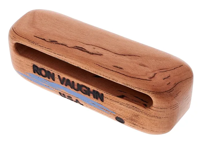 Ron Vaughn W-0.9 Piccolo Wood Block D7, vue de près, de face
