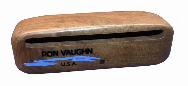 Ron Vaughn W-2.5 Wood Block D6, vue de près, de face