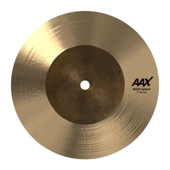 Sabian 07" AAX MAXX Splash V2, vue de profil, photo 2