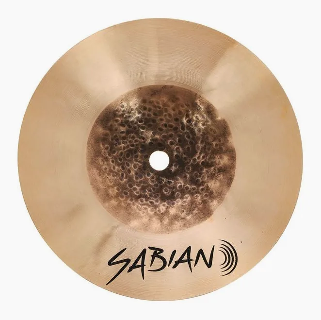 Sabian 07" HHX Complex Splash, vue de trois quarts, photo 3