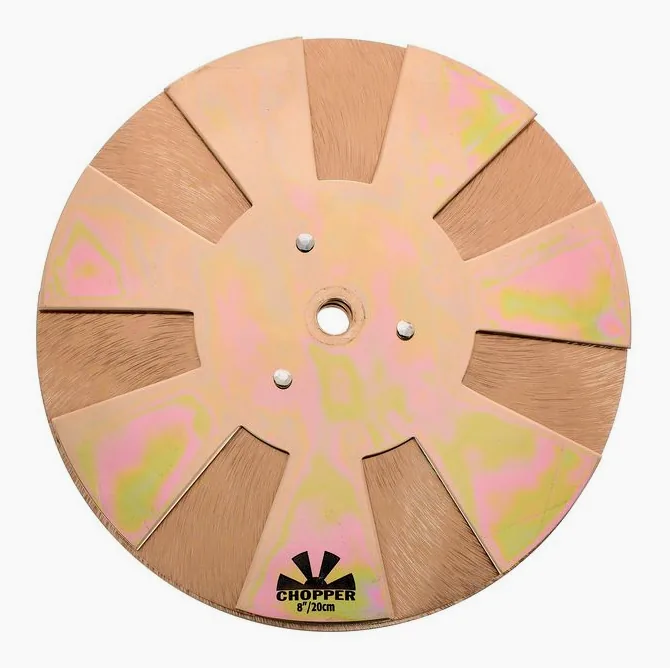 Sabian 08" Chopper Disc, vue de face, photo 2