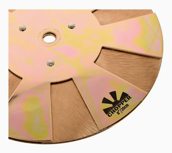Sabian 08" Chopper Disc, vue de dessus, photo 4