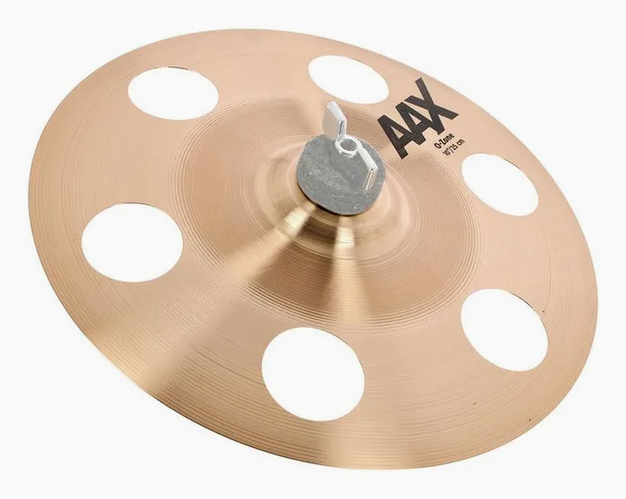 Sabian 10" AAX O-Zone Splash, vue de face