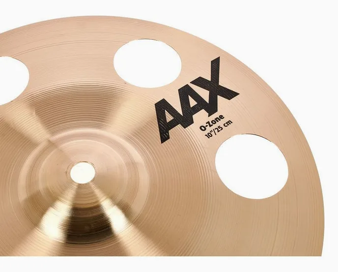 Sabian 10" AAX O-Zone Splash, vue de près, photo 3