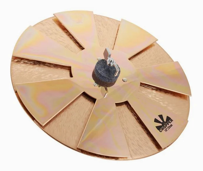 Sabian 10" Chopper Disc, de face sur fond neutre