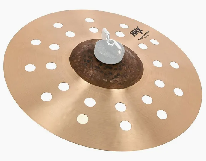 Sabian 10" HHX Complex Aero Splash, de face sur fond neutre