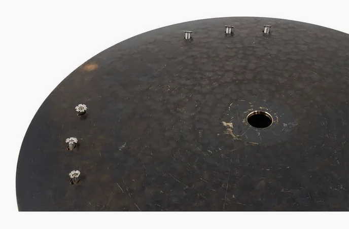 Sabian 10" HH Will Calhoun Alien Disc, sur fond neutre, photo 4