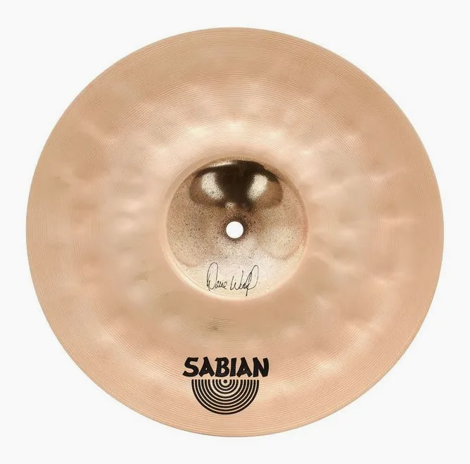 Sabian 12" HHX Evolution Splash, vue de dessus, photo 2