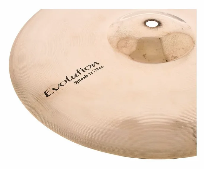 Sabian 12" HHX Evolution Splash, vue de profil, photo 3