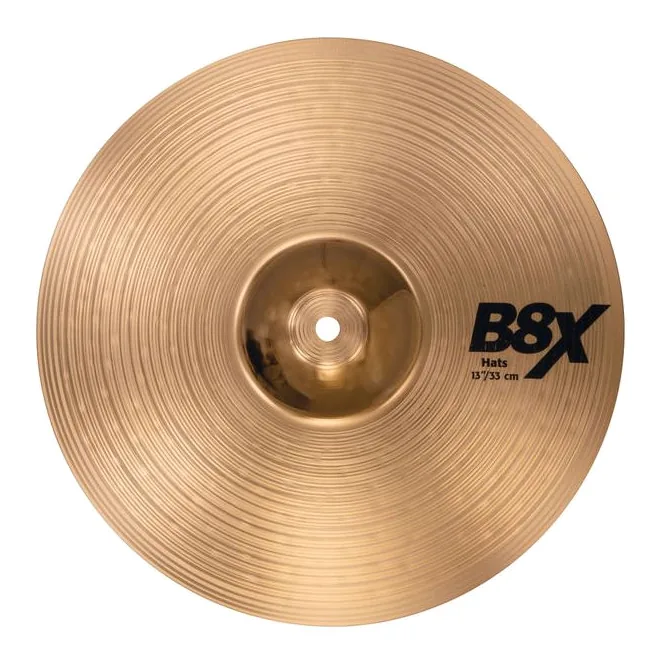 Sabian 13" B8X Hi-Hat, vue de dessus, photo 2