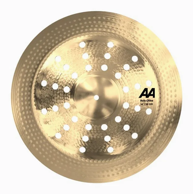 Sabian 14" AA Holy China Bril., vue de trois quarts, photo 2