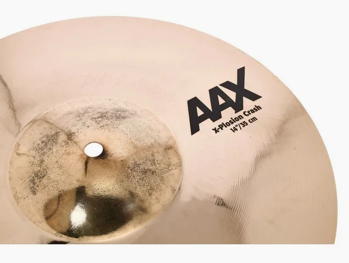 Sabian 14" AAX AAXplosion Crash, vue de dessus, photo 3