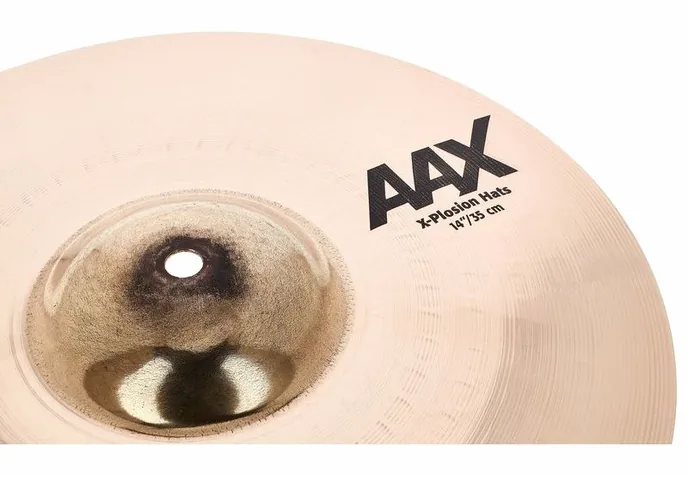 Sabian 14" AAX X-Plosion Hi-Hat, sur fond neutre, photo 4