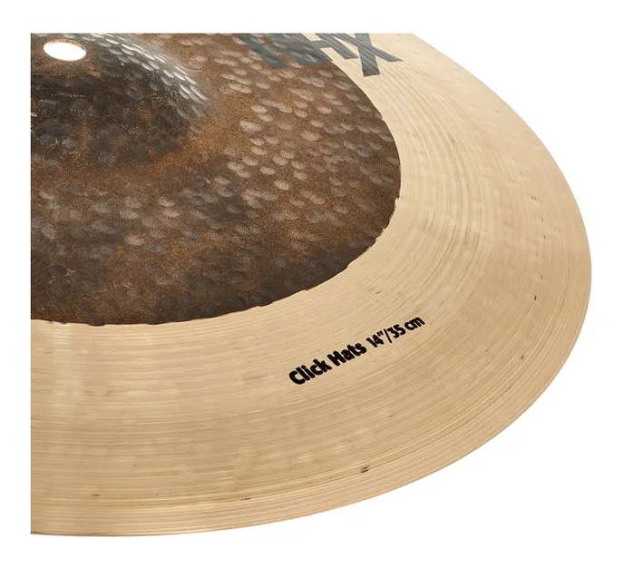 Sabian 14" HHX Click Hats, sur fond neutre, photo 4