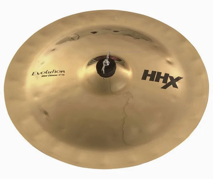 Sabian 14" HHX Evolution Mini China, vue de près, de face