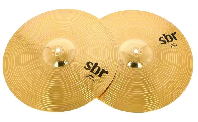 Sabian 14" SBR Hi-Hat, vue de profil, photo 2