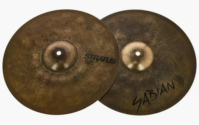 Sabian 14" Stratus Dry Hi-Hat, vue de près, photo 2