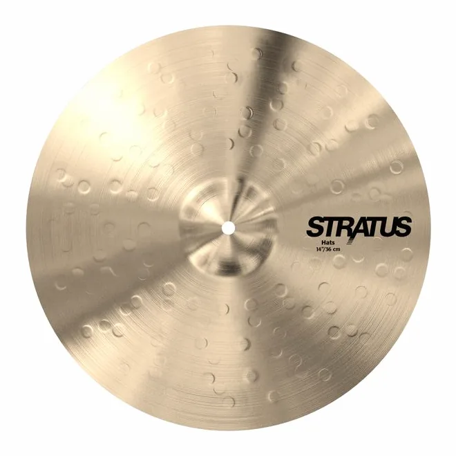 Sabian 14" Stratus Hi-Hat, vue de près, photo 2