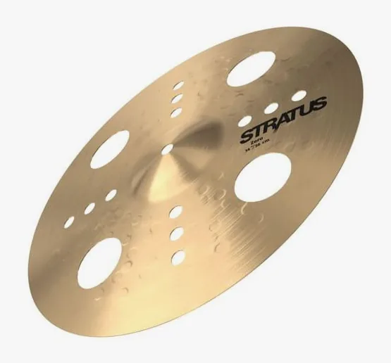 Sabian 14" Stratus Zero, vue de près, de face