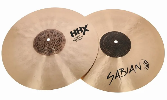Sabian 15" HHX Complex Big Cup Hi-Hat, sur fond neutre, photo 2