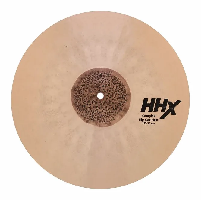 Sabian 15" HHX Complex Big Cup Hi-Hat, vue de face, photo 4