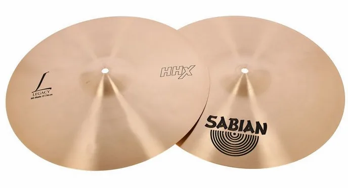 Sabian 15" HHX Legacy Hi-Hat, sur fond neutre, photo 2
