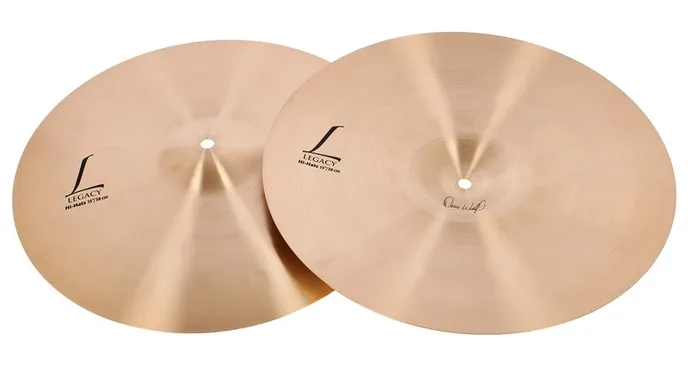 Sabian 15" HHX Legacy Hi-Hat, vue de trois quarts, photo 3