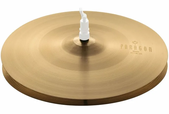 Sabian 15" Paragon Hi-Hat, de face sur fond neutre