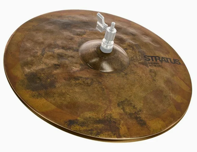 Sabian 15" Stratus Dry Hi-Hat, sur fond neutre