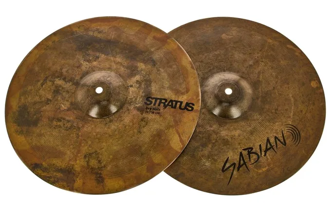 Sabian 15" Stratus Dry Hi-Hat, vue de dessus, photo 2