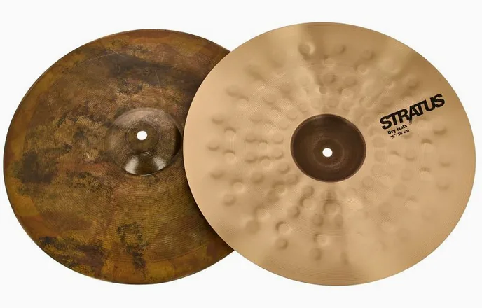 Sabian 15" Stratus Dry Hi-Hat, sur fond neutre, photo 3