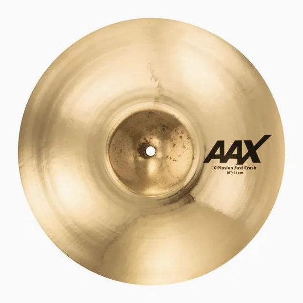 Sabian 16" AAX AAXplosion Fast Crash, vue de près, de face