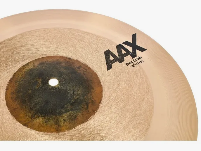 Sabian 16" AAX Freq Crash, vue de près, photo 3