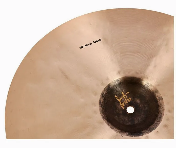 Sabian 16" Artisan Thin Crash, sur fond neutre, photo 4