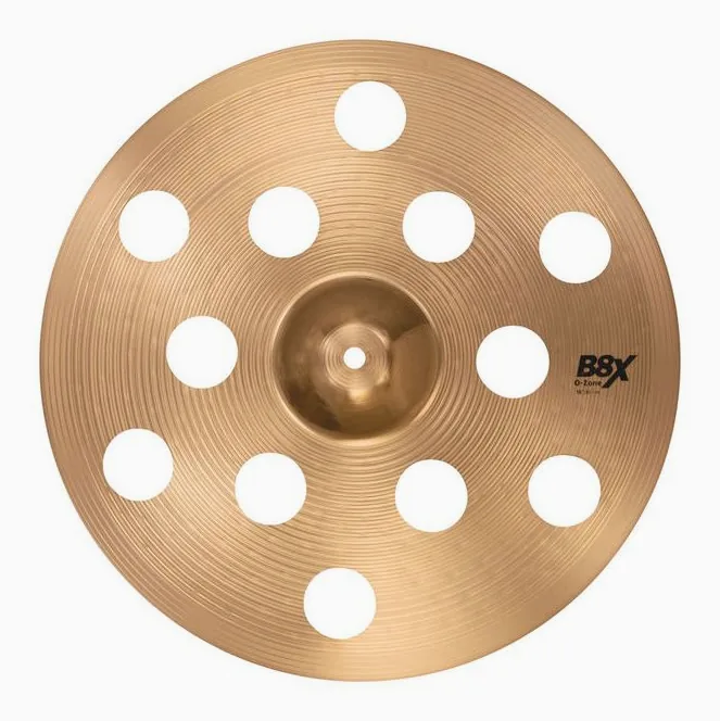 Sabian 16" B8X O-Zone Crash, vue de près, photo 2