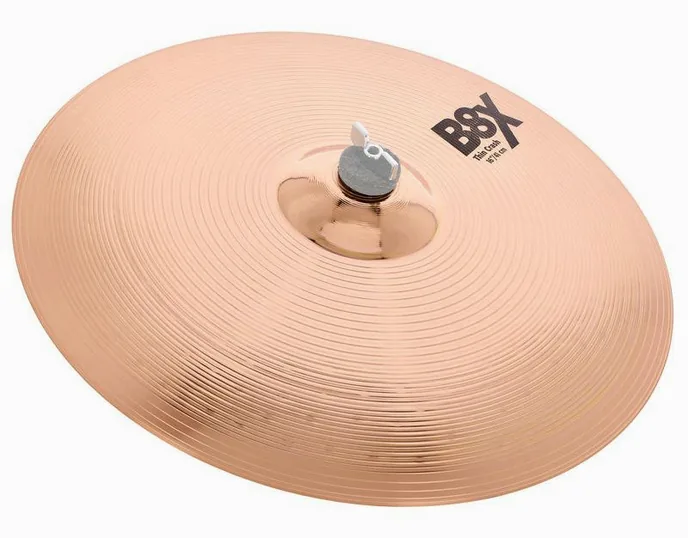 Sabian 16" B8X Thin Crash, sur fond neutre
