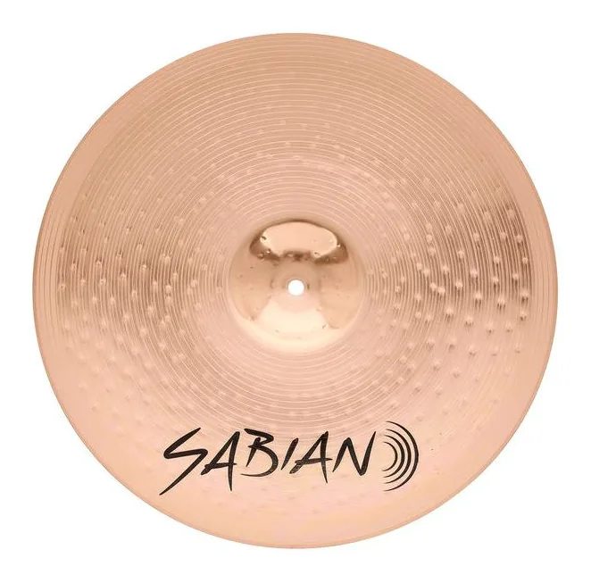 Sabian 16" B8X Thin Crash, vue de dessus, photo 2