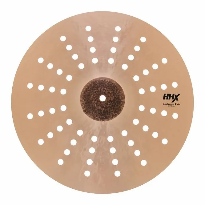Sabian 16" HHX Complex Aero Crash, vue de trois quarts, photo 2