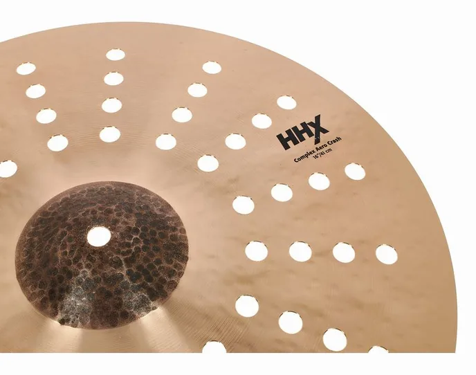 Sabian 16" HHX Complex Aero Crash, vue de profil, photo 4