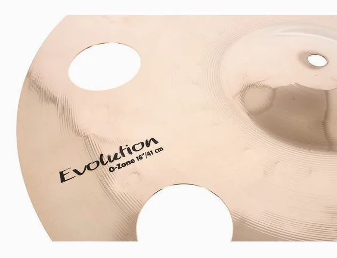 Sabian 16" HHX Evolution O-Zone Crash, vue de face, photo 3