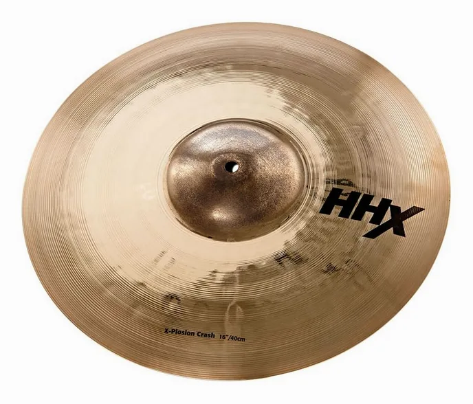 Sabian 16" HHX Plosion Crash, vue de près, de face