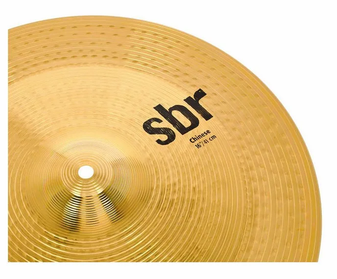 Sabian 16" SBR China, vue de trois quarts, photo 4
