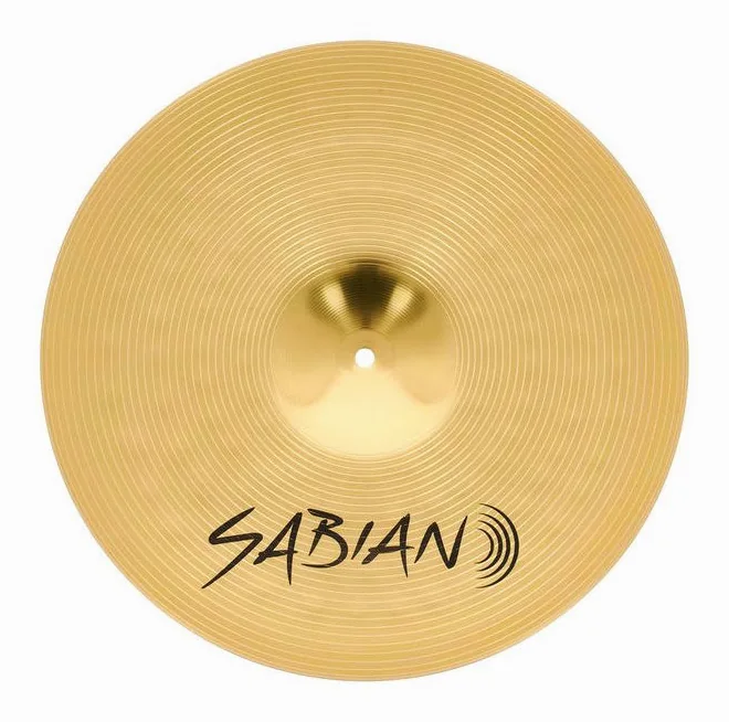 Sabian 16" SBR Crash, vue de profil, photo 2