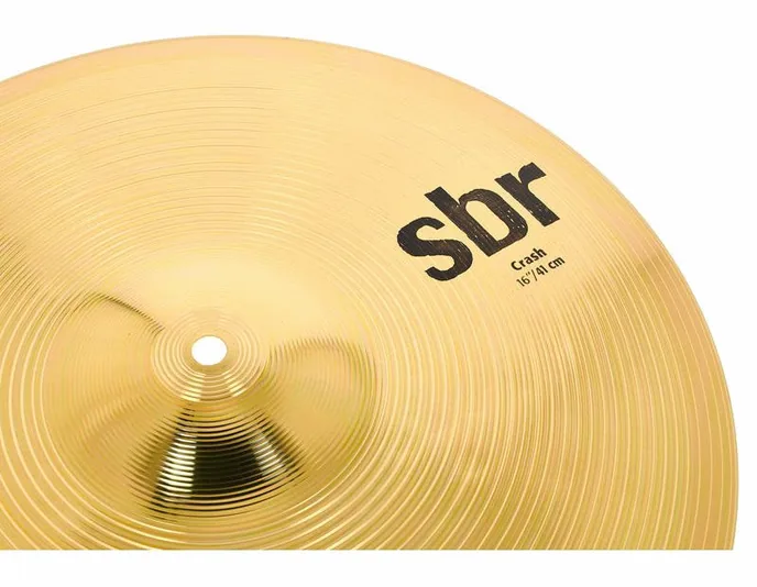 Sabian 16" SBR Crash, sur fond neutre, photo 3