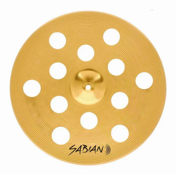 Sabian 16" SBR O-Zone Crash, vue de dessus, photo 2